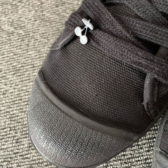 🇫🇷Les Temps de Cerises canvas runners black/black - Picture 10 of 13
